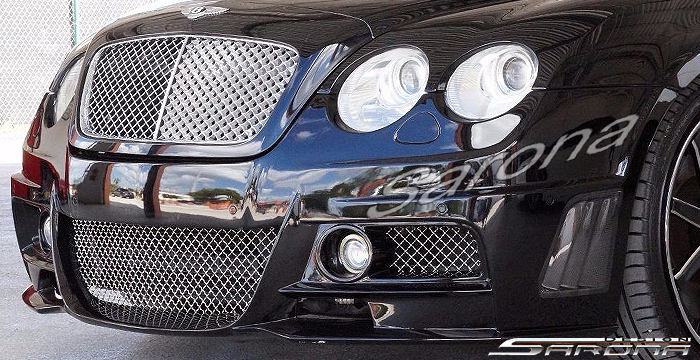 Custom Bentley GTC  Convertible Front Bumper (2003 - 2009) - $2990.00 (Part #BT-024-FB)
